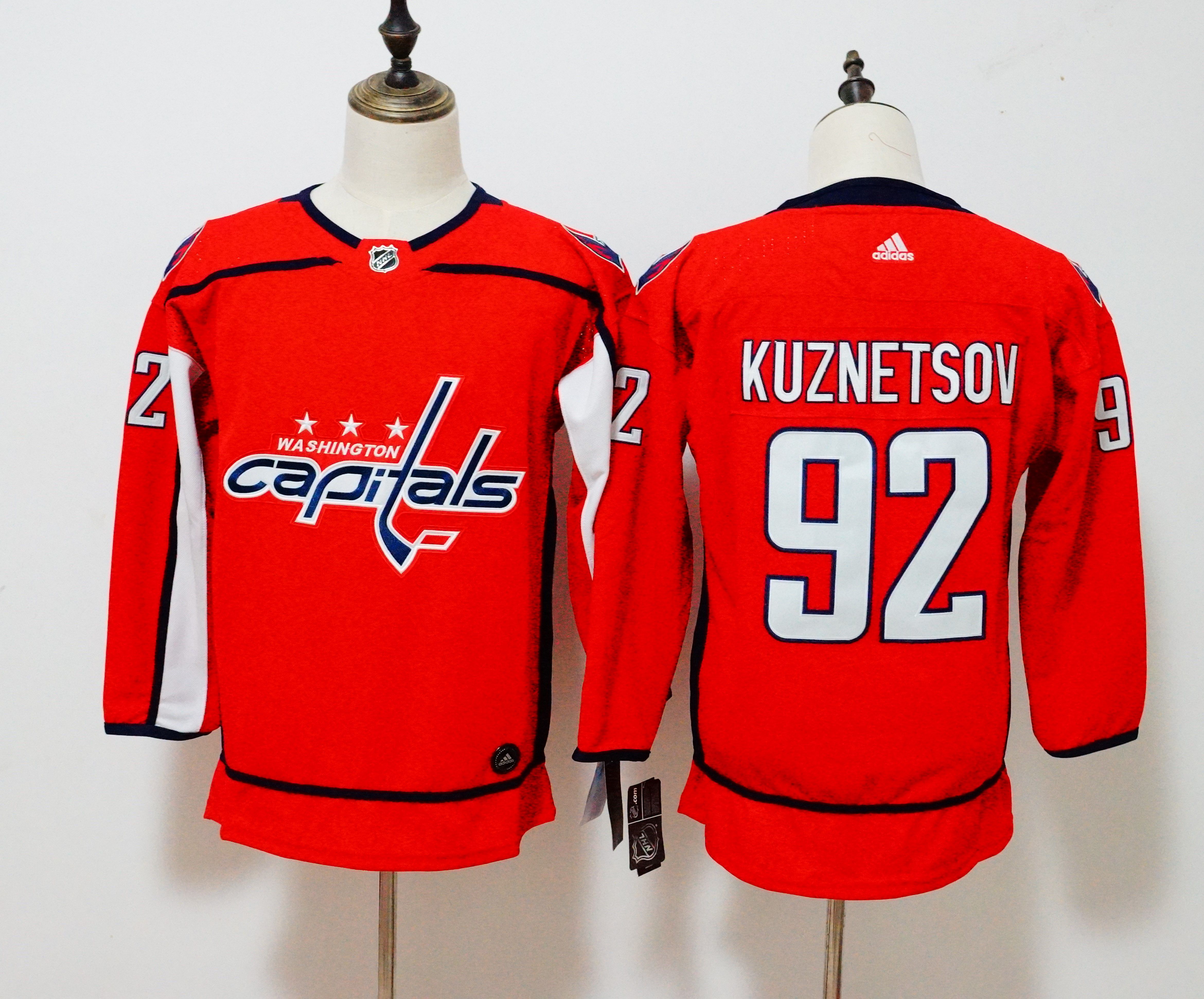 Women Washington Capitals #92 Kuznetsov red Hockey Stitched Adidas NHL Jerseys->toronto maple leafs->NHL Jersey